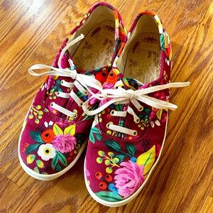 Rifle Paper Co Keds floral print canvas sneaker